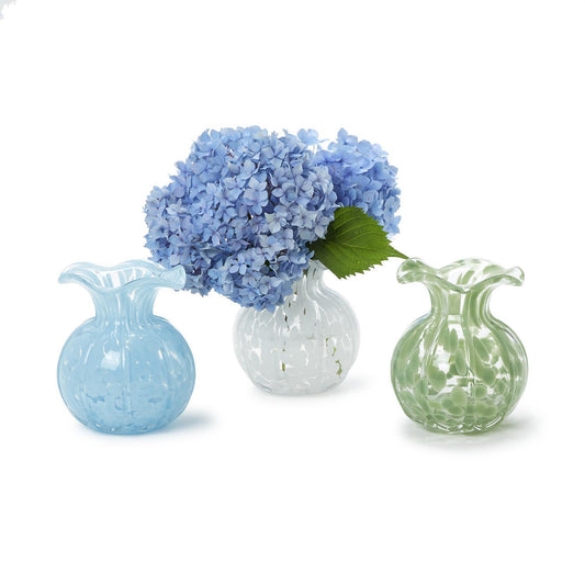 Ruffled Edge Spotted Vase ( 3 Colors)