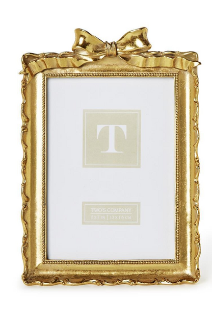 Vintage Gold Frames w/Accent Bow ( 2 Sizes)