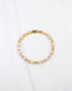 Belen Crystal and CZ Bracelet WR Gold