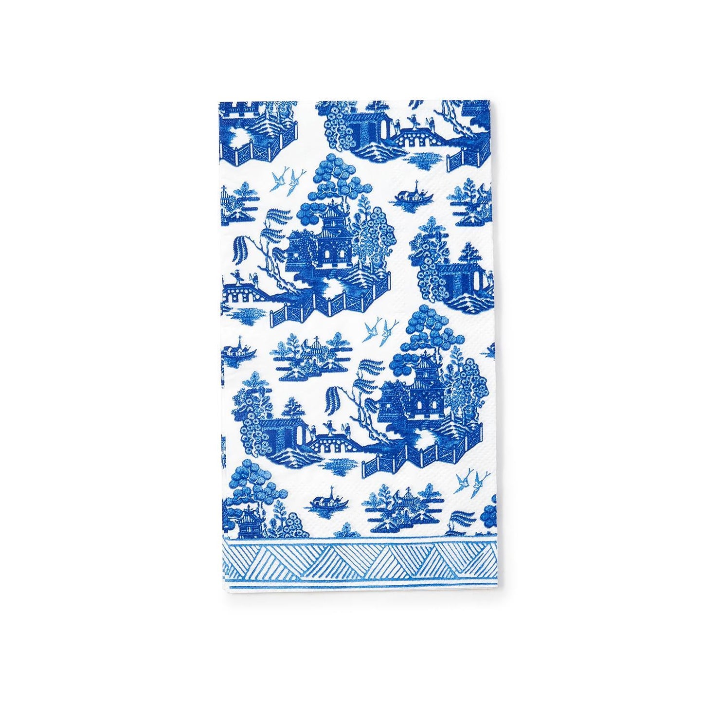 Blue Willow Guest Napkin