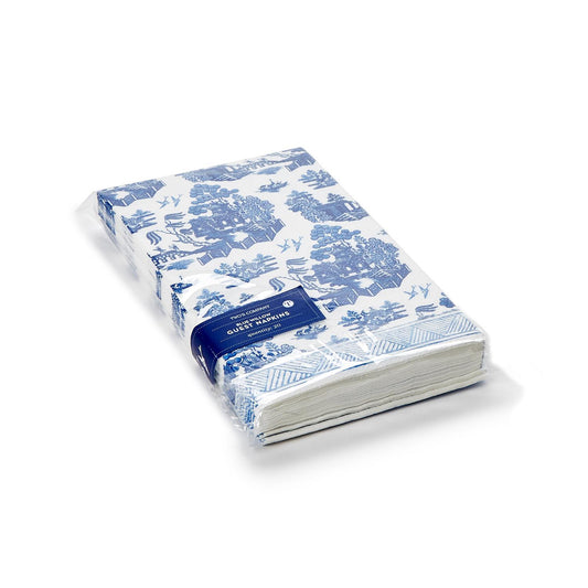 Blue Willow Guest Napkin