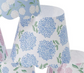 Hydrangea Decorative Paper Shade Covers (Set of 2) 6 Styles