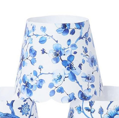 Paper Shade Covers (set of 2) 4 Styles