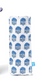 Looking Good Blue Block Print Standing Triangular Weighted Eyeglasses/Accessory Holder (3 Styles)