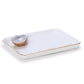 Oyster Iconic Eats Trinket/Desk Tray w/Saying in Gift Box