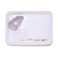 Oyster Iconic Eats Trinket/Desk Tray w/Saying in Gift Box