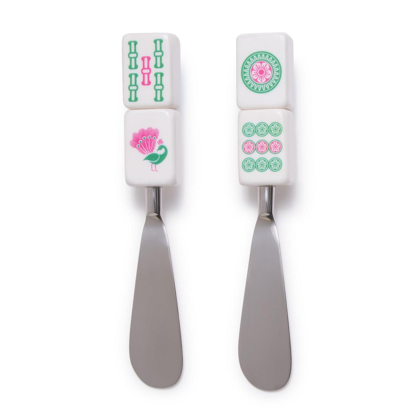Set of 2 Mahjong Spreaders on Gift Card