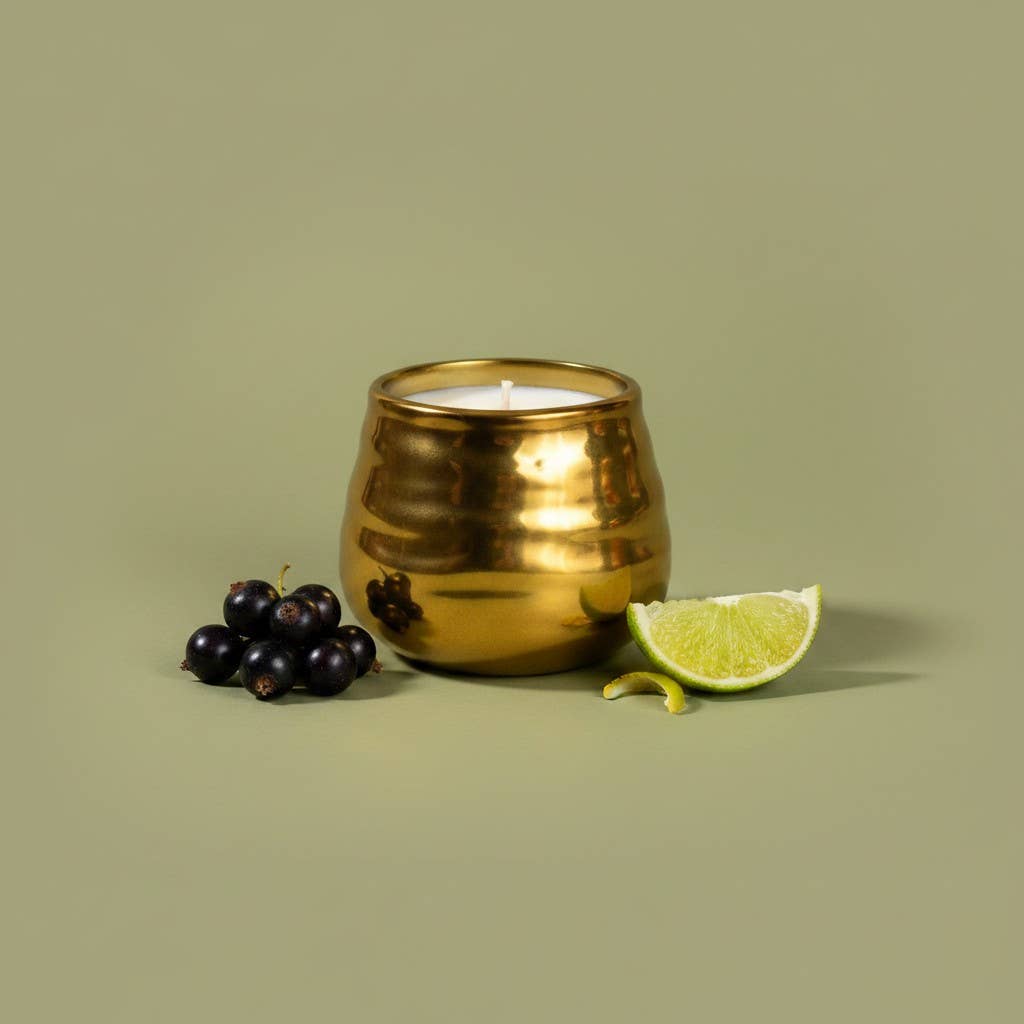 8 oz Midas Candle: Vanilla Lume