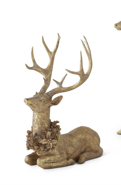 Gold Resin Deer (2 Styles)