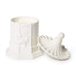 Pagoda Filled Candle w/Amber Scent in Gift Box