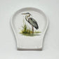 Blue Heron Spoon Rest