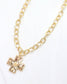 Murray Cross Charm Necklace Gold: Default