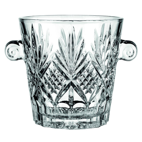 Dublin Crystal Ice Bucket w/Bar Tools