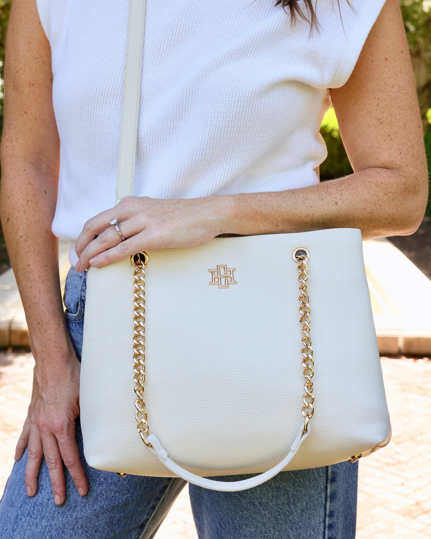 Blair Tote Cream: Default