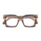 FIONA | Striped Brown | Blue Light: 1.50