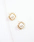 Bethany Pearl Stud Gold: Default