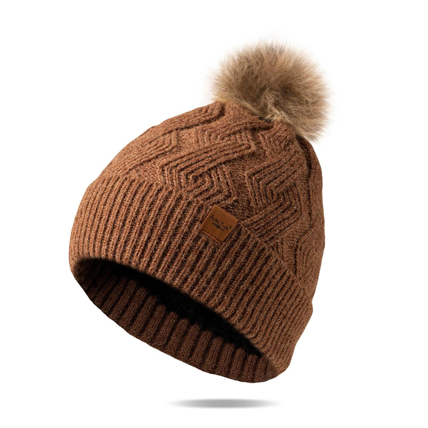 Britt's Knits Mainstay Pom Hat Open Stock: Oat