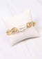 Harrie Link Bracelet with Pearl GOLD