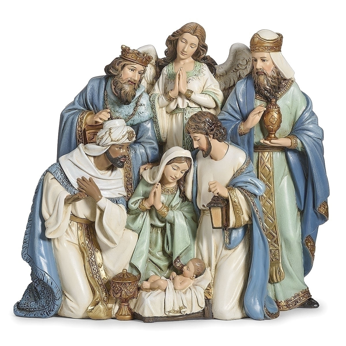 Nativity Figure Blue Colorway