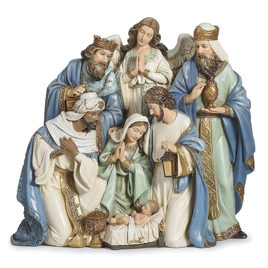 Nativity Figure Blue Colorway