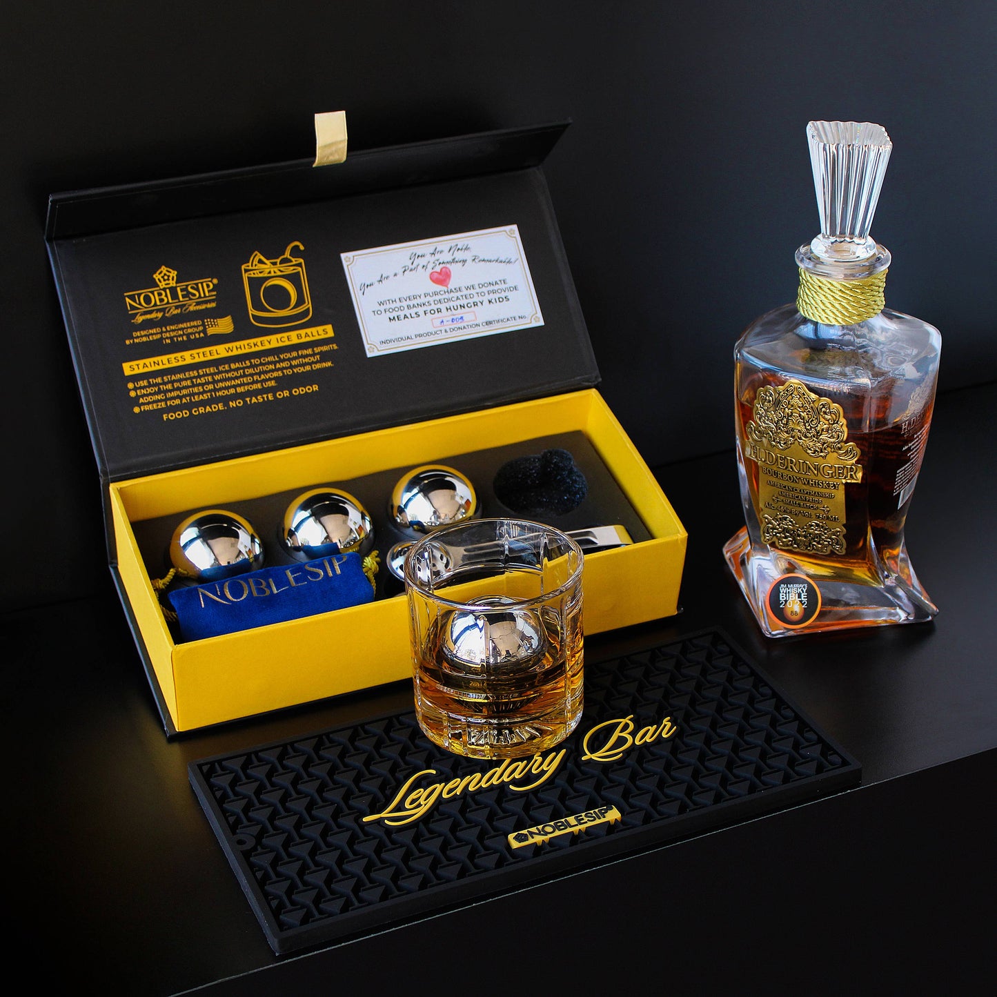 Whiskey INNOVATIVE Chilling Ice Balls, Great Home Bar Gift