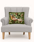 Pheasant Embroidered Pillow