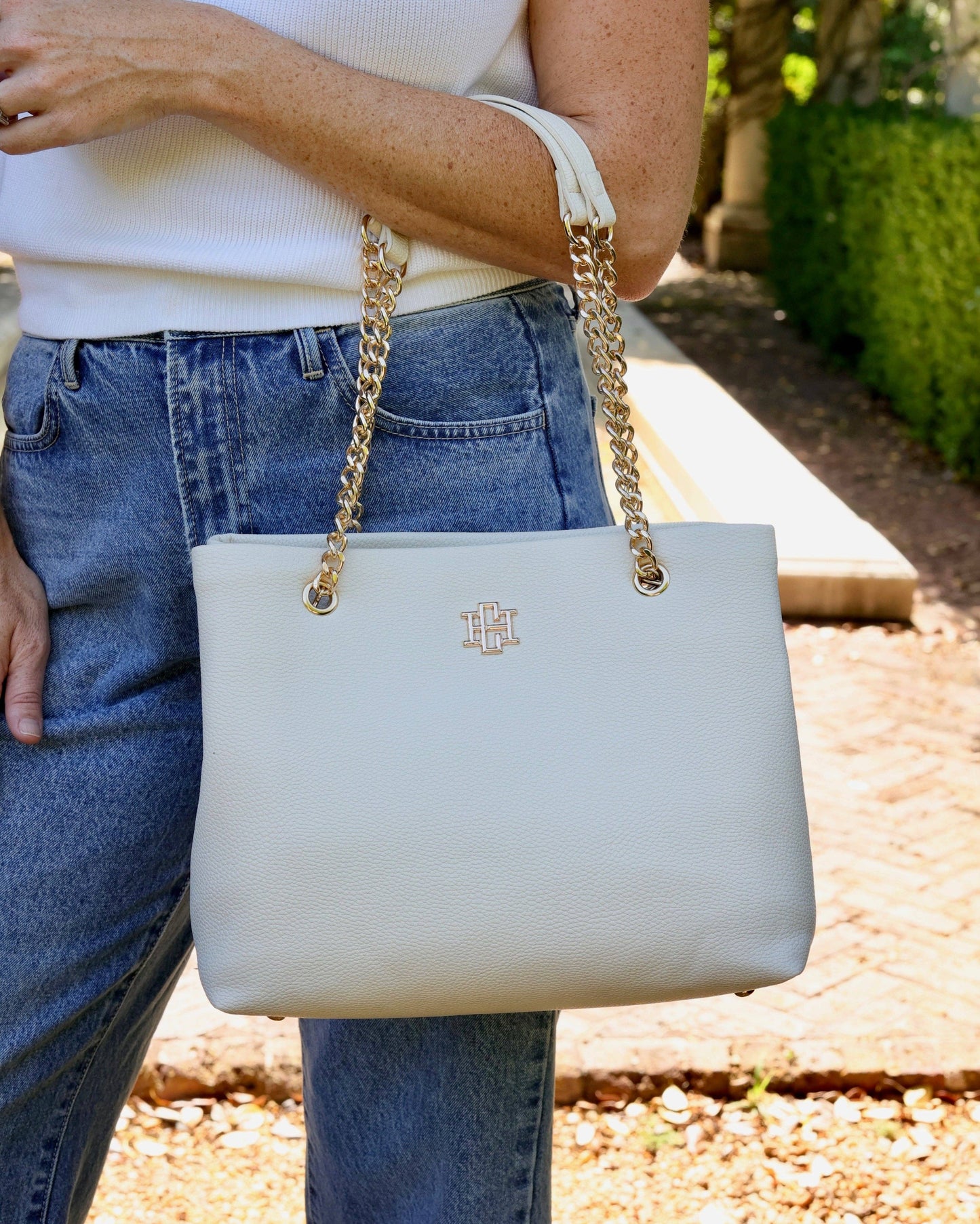 Blair Tote Cream: Default