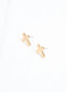 Christy Cross Earring Gold
