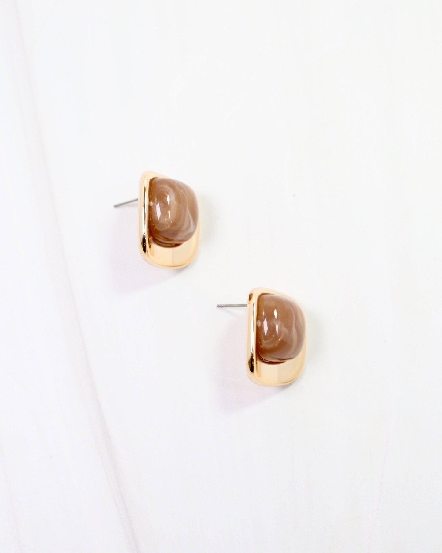 Waterbury Stud Earring Natural: Default