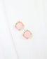 Florissant Round Post Earring Pink