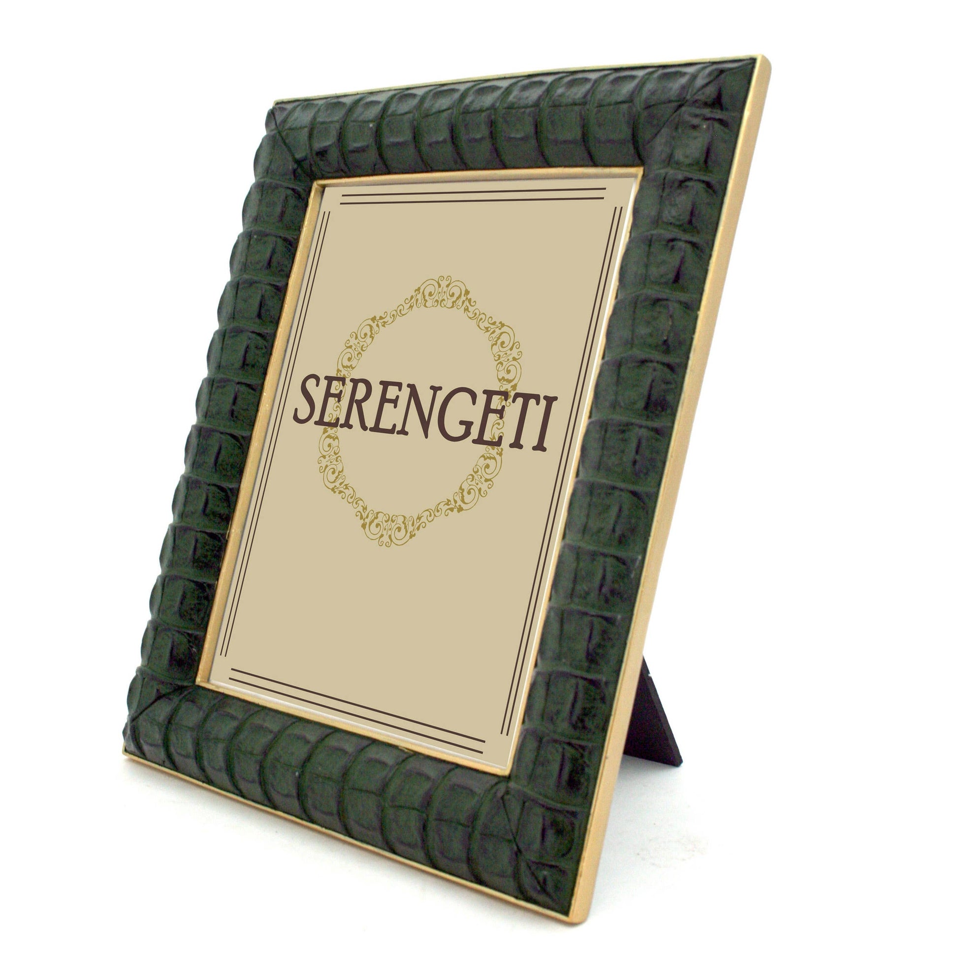 Large Green Crocodile Frame - Thumbnail 2