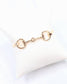 Haney Horsebit Bangle Gold
