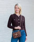 Rory Crossbody Spotted Saddle: