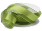 Wired Satin Stripe Sheer Ribbon: White / 1 Pack / 1-1/2"x25 yards