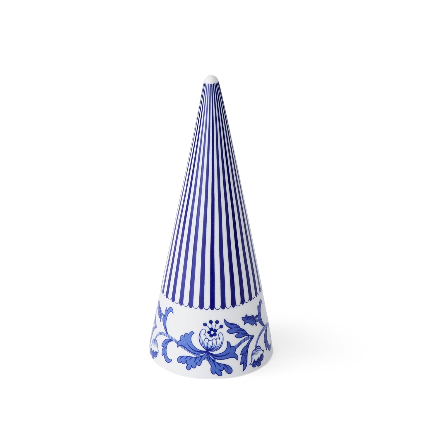 Blue Italian Small Decorative Cone