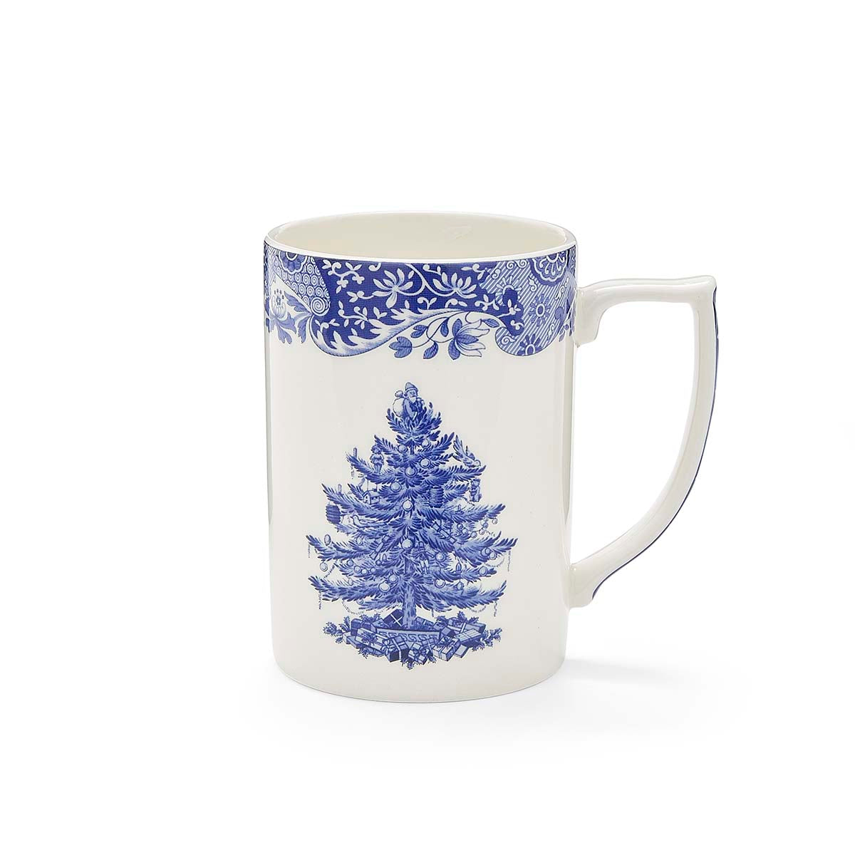 Blue Italian Christmas Tree Mug