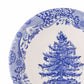 Blue Italian Christmas Tree Bowl