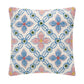 Vintage Floral Tile Hook Pillow