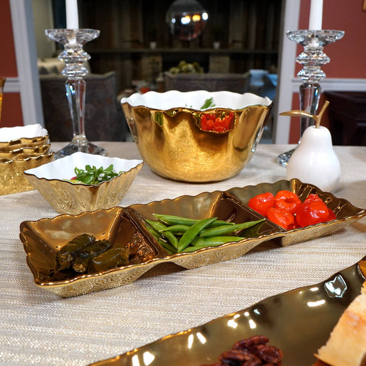 Gold Coast 3- Section Tray 15x 5.5