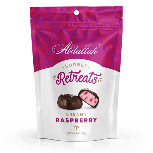 Retreats Creamy Raspberry - Dark Chocolate - 4oz