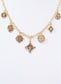 Mariann Charm Necklace Gold: Default