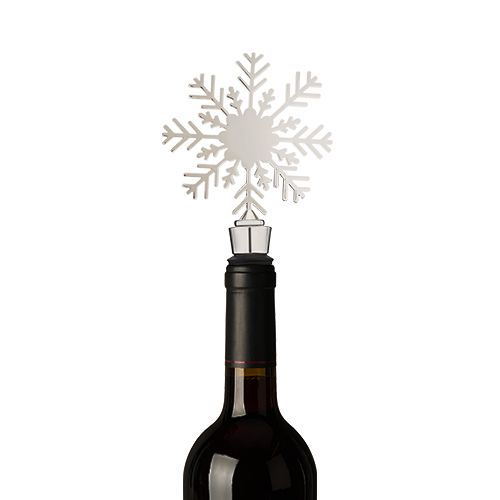 Holiday Snowflake Bottle Stopper by Twine