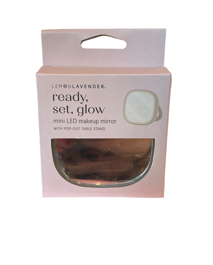 Lemon Lavender LED Light Up Mini Mirror