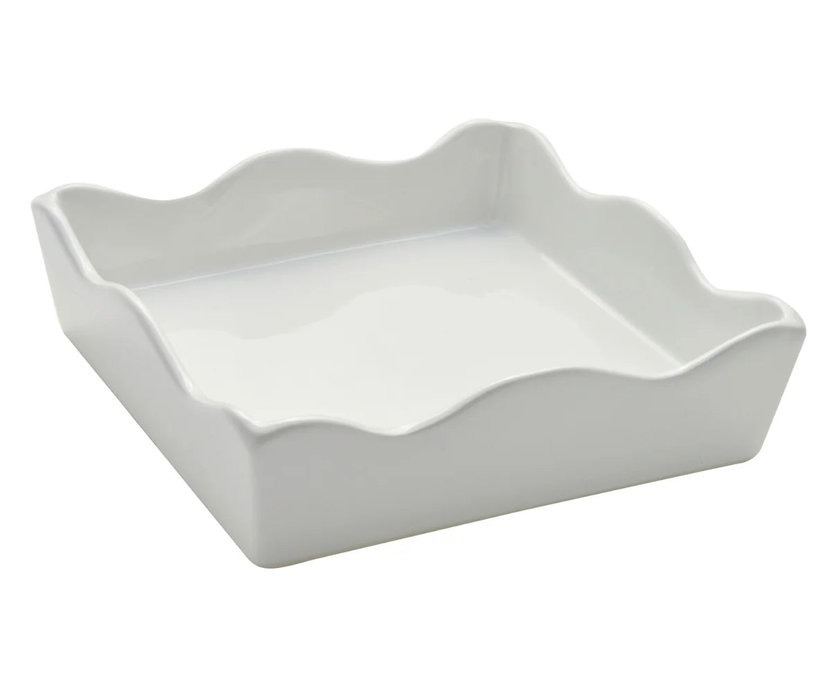 Ceramic Cocktail Napkin Tray