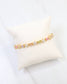 Belen Crystal and CZ Bracelet WR Gold
