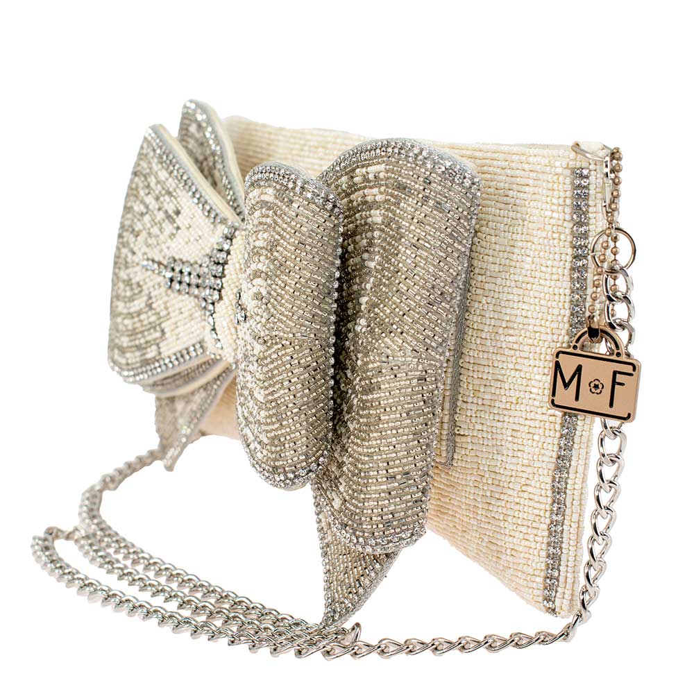 Fancy Bow Crossbody Clutch