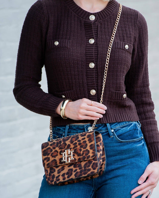 Rory Crossbody Spotted Saddle: