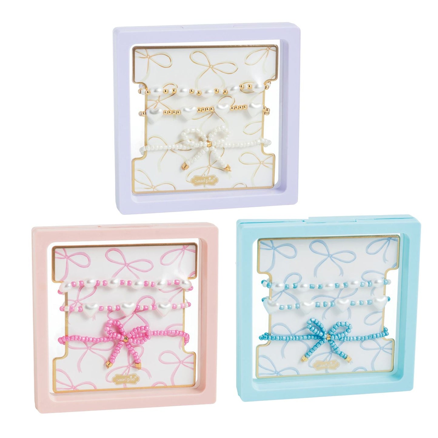 Bow Bracelet Sets (3 Colors)