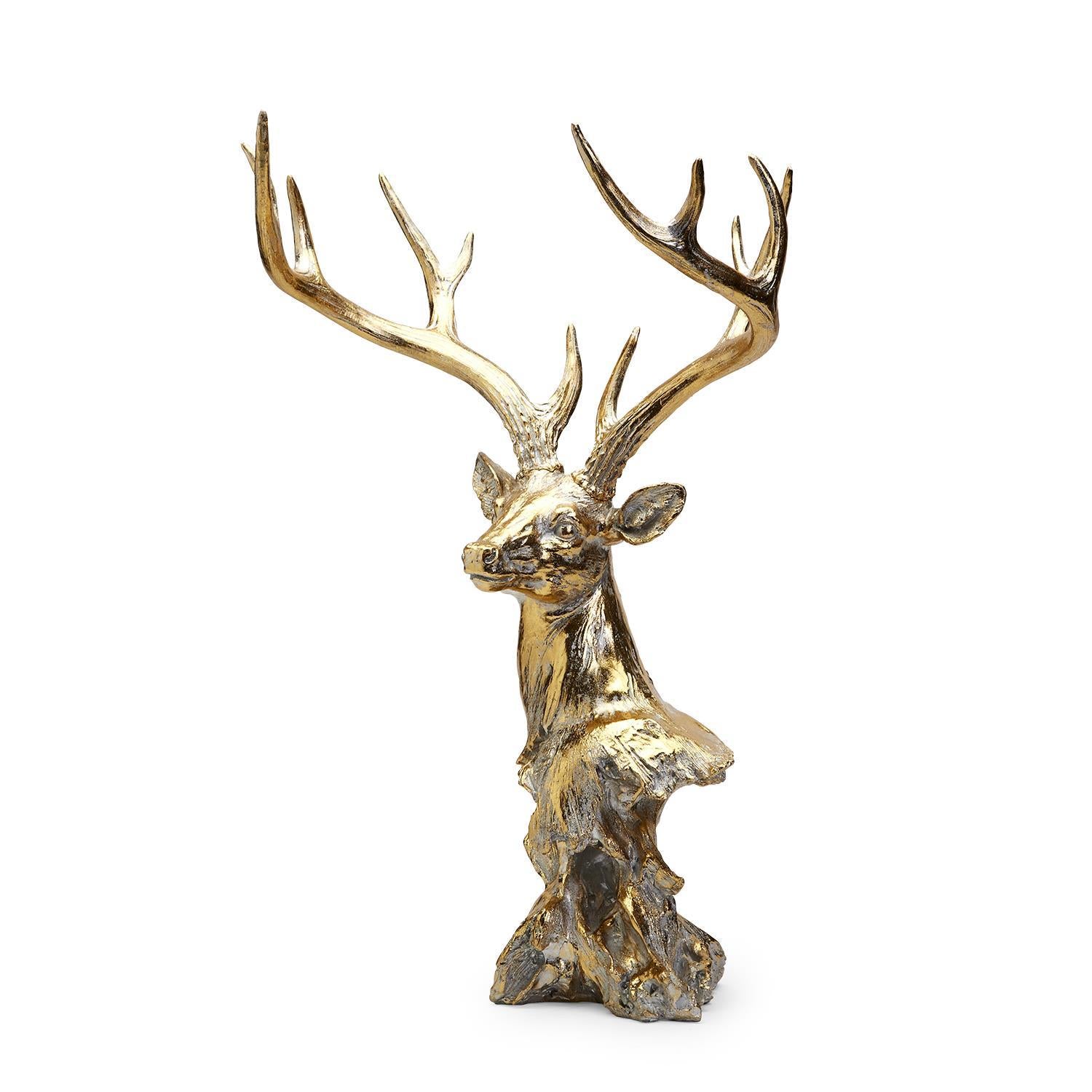 Deer Bust with Antlers - Thumbnail 3