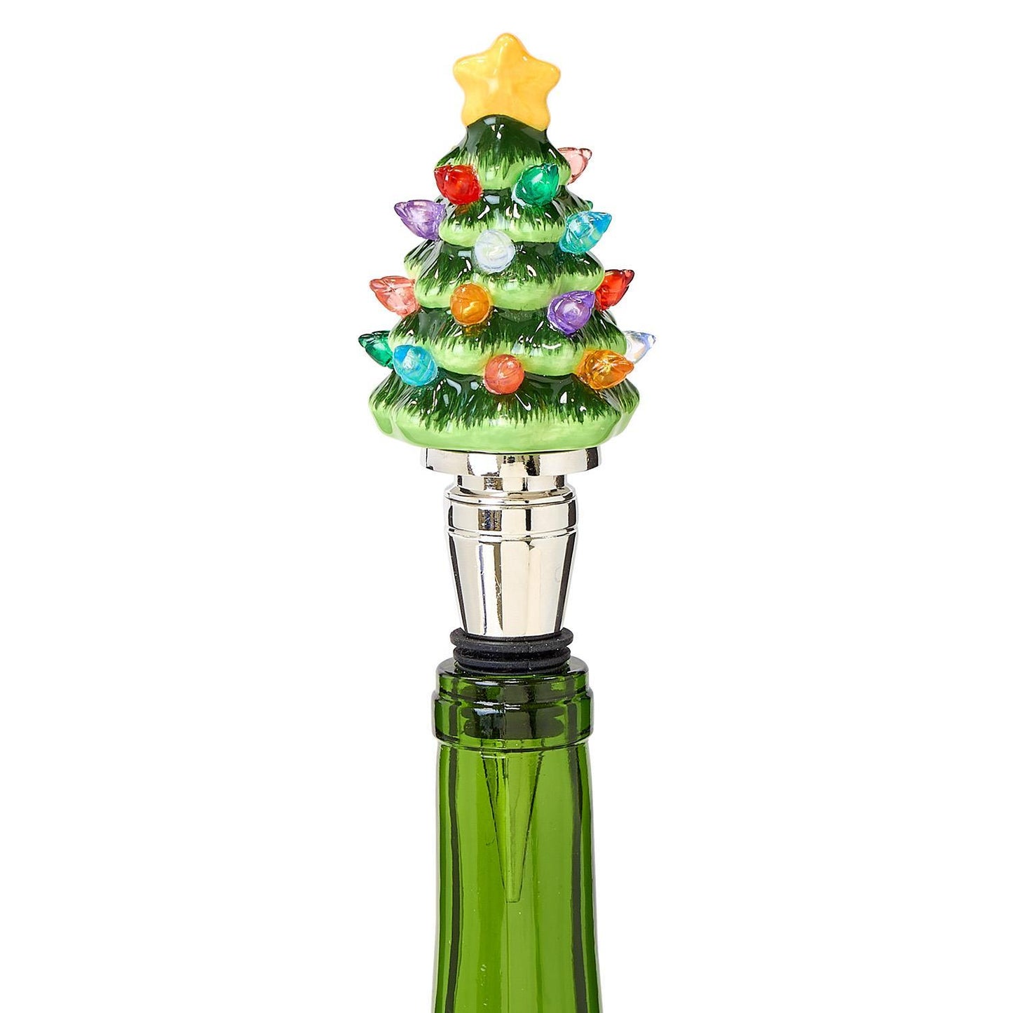 Light - Up LED Tree Bottle Stopper in Gift Box